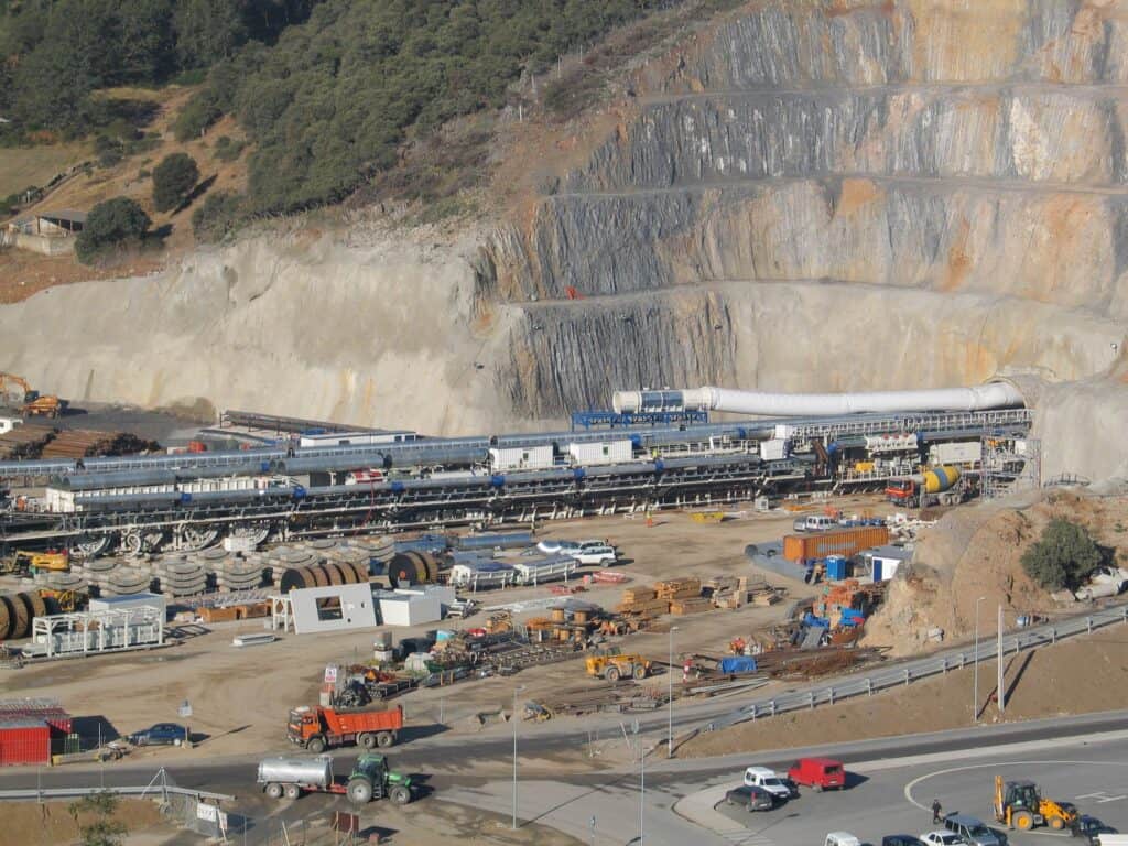 Túnel del proyecto Pajares